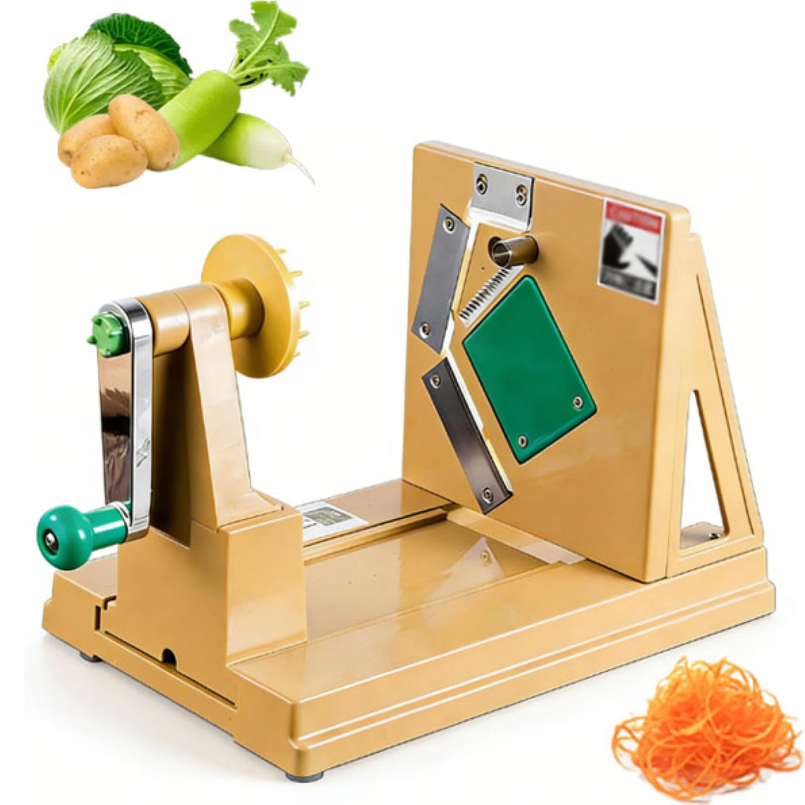 Râpe rotative manuelle pour salades de choux fraîches maison
