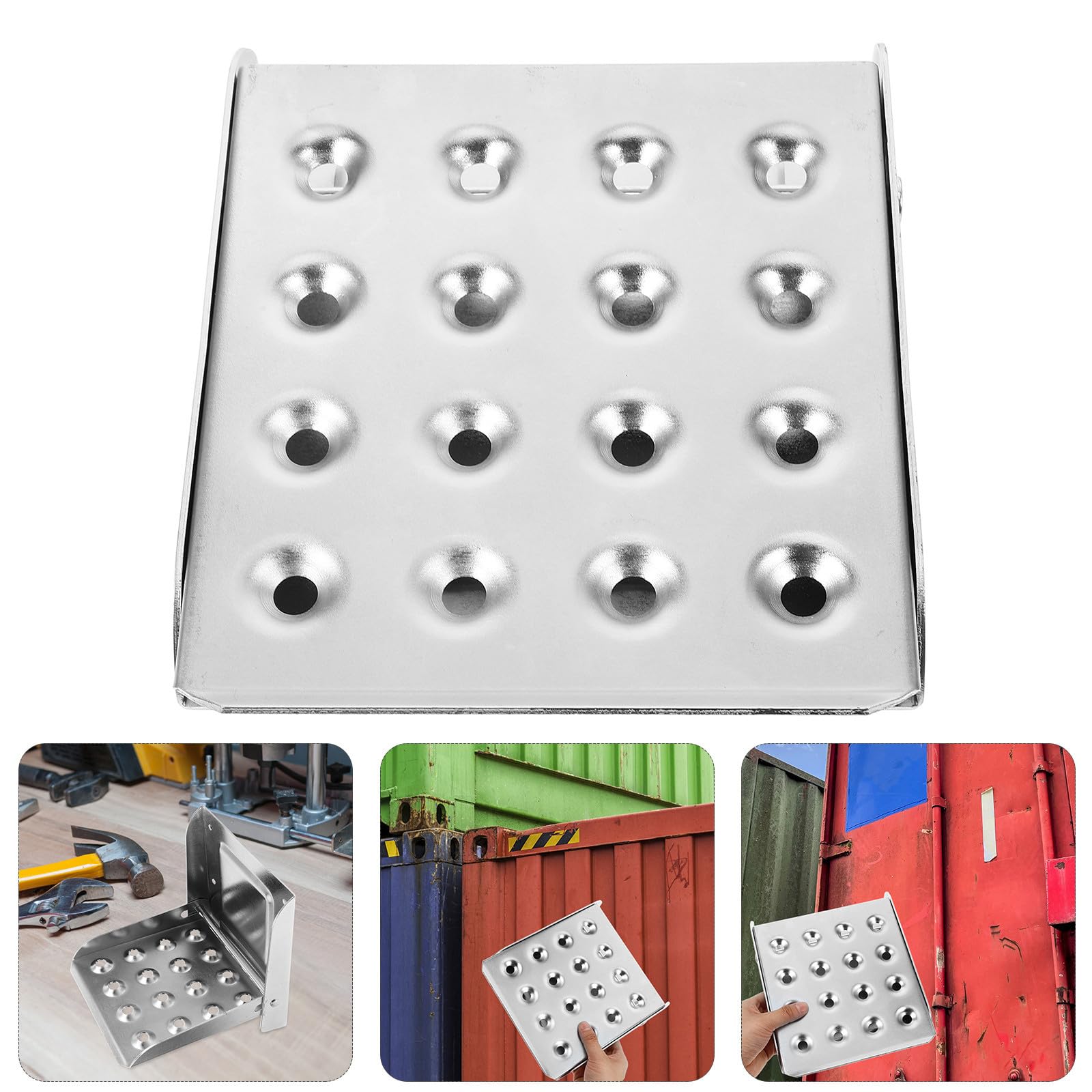 Inoxidable Escalón Plegable Antideslizante de Acero para Remolque