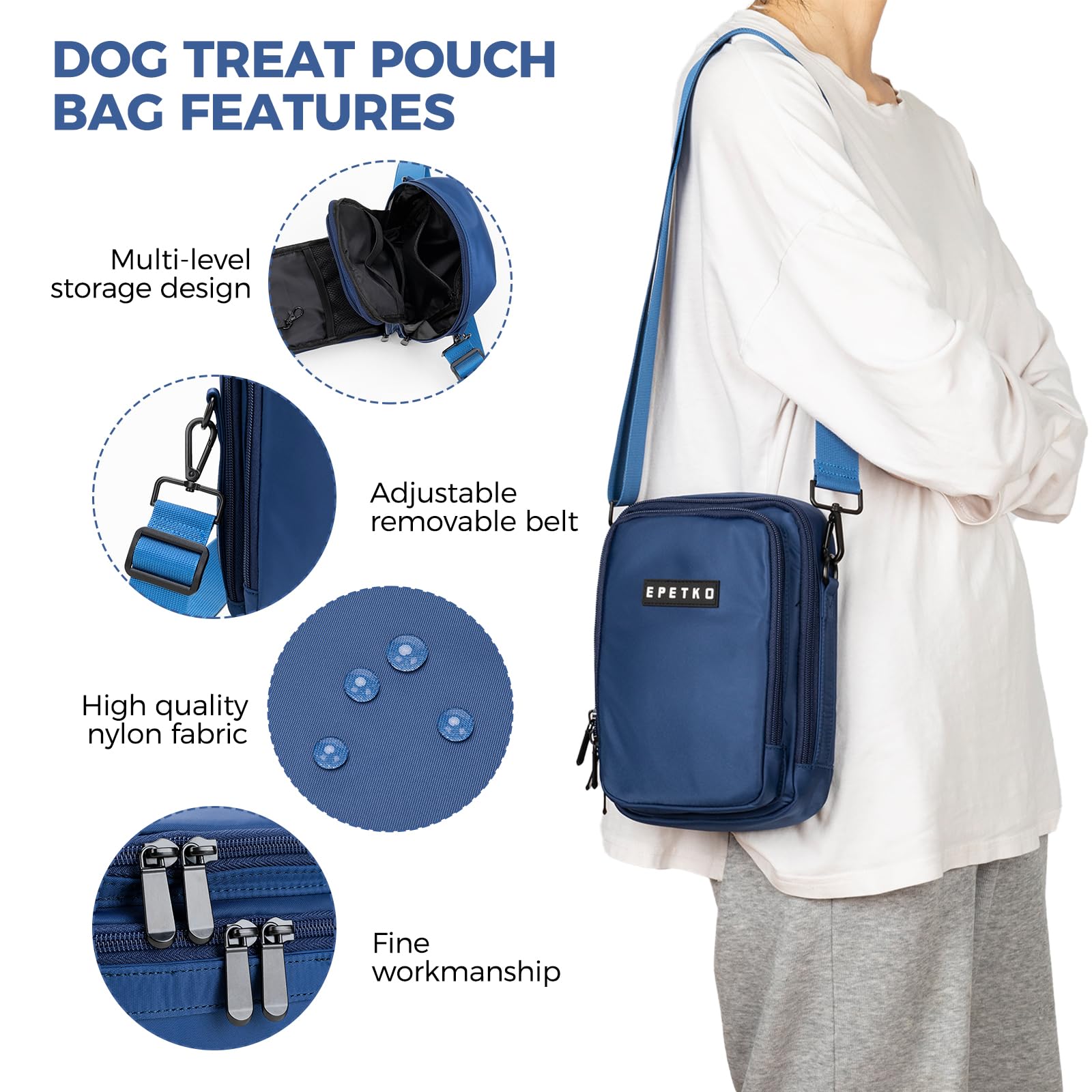 EPETKO Dog Treat Pouch Bag - Image 4