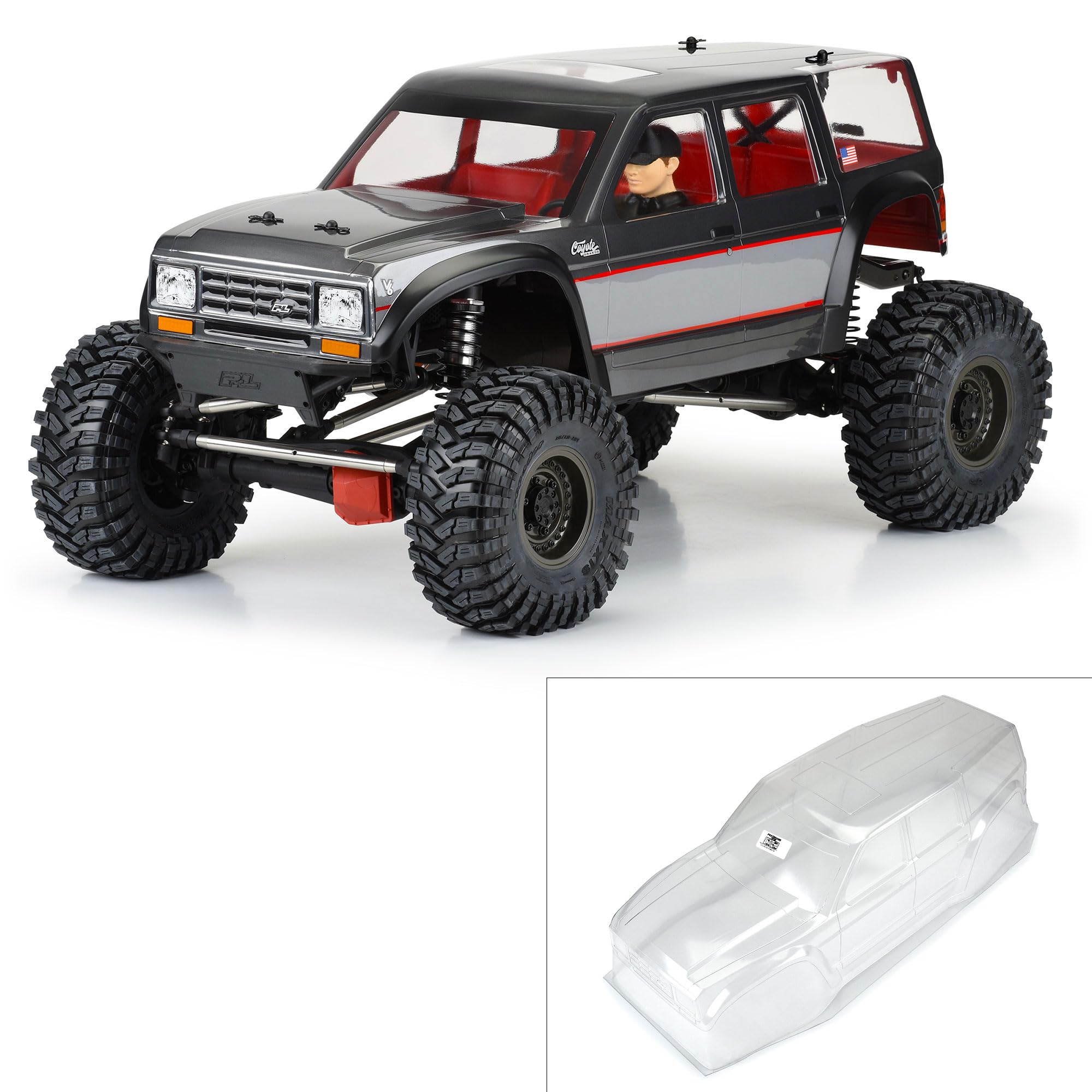 Pro-line Racing Coyote Grande Clear Body for SCX6 PRO364200