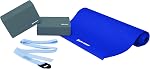 IBF Iron Body Fitness Beginner Yoga Set, 4-Piece Kit Includes Non-Slip Mat, 2 Yoga Blocks, Yoga Strap, and Instructional Posing Chart