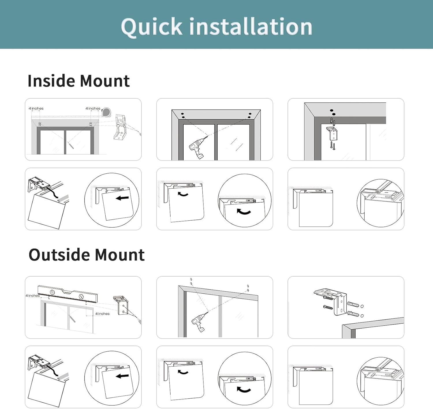 MYshade Custom Size Roller Shades Corded Blackout Binds with Valance, Light Blocking Fabric Room Darkening Customized Roller Blinds for Indoor Windows Shade Inside Outside Mount