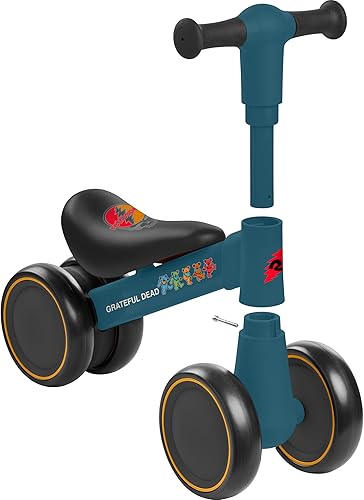 Miniatura 6 de Retrospec Cricket 2 Baby Walker Bicicleta de equilibrio con 4 ruedas para edades de 12 a 24 meses, regalo de primer cumpleaños, juguete de bicicleta