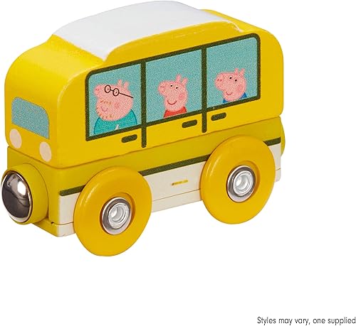 Miniatura 6 de Peppa Pig 07215 Mini Vehículos de Madera Los Estilos Pueden Variar