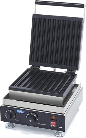 Piastra per cialde – per 10 churros – Compatta – Ferro Churro professionale – Rivestimento antiaderente