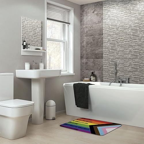 Miniatura 7 de Science is Real Progress Pride, Felpudo de bienvenida LGBT para el hogar, divertido felpudo de regalo de inauguración de la casa, tapete de