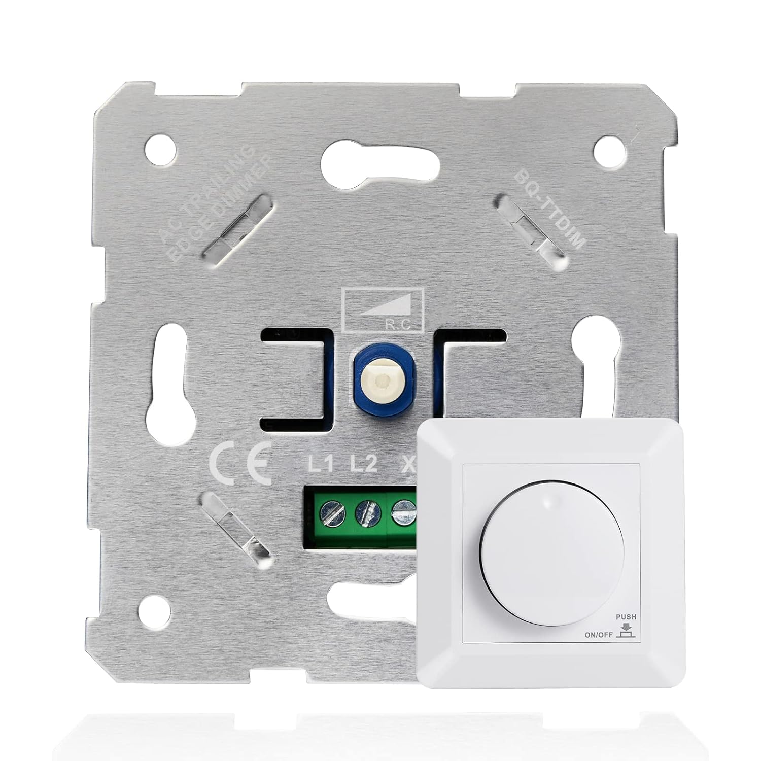 Bojim LED Dimmer Schalter, Unterputz Dimmer Für Dimmbare Led und