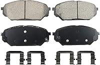 Vista 1 de Wagner Brake QuickStop ZD1301 Juego de pastillas de freno de disco de cerámica