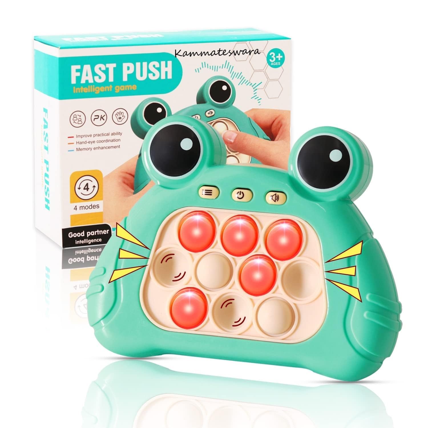 Kammateswara Fast Push Pop It Intelligent Game Pop It Toy Musical Toy For Kids With Sound Toys For Kids (Multicolor) (B0CFJVKKVT) Amazon Price History, Amazon Price Tracker