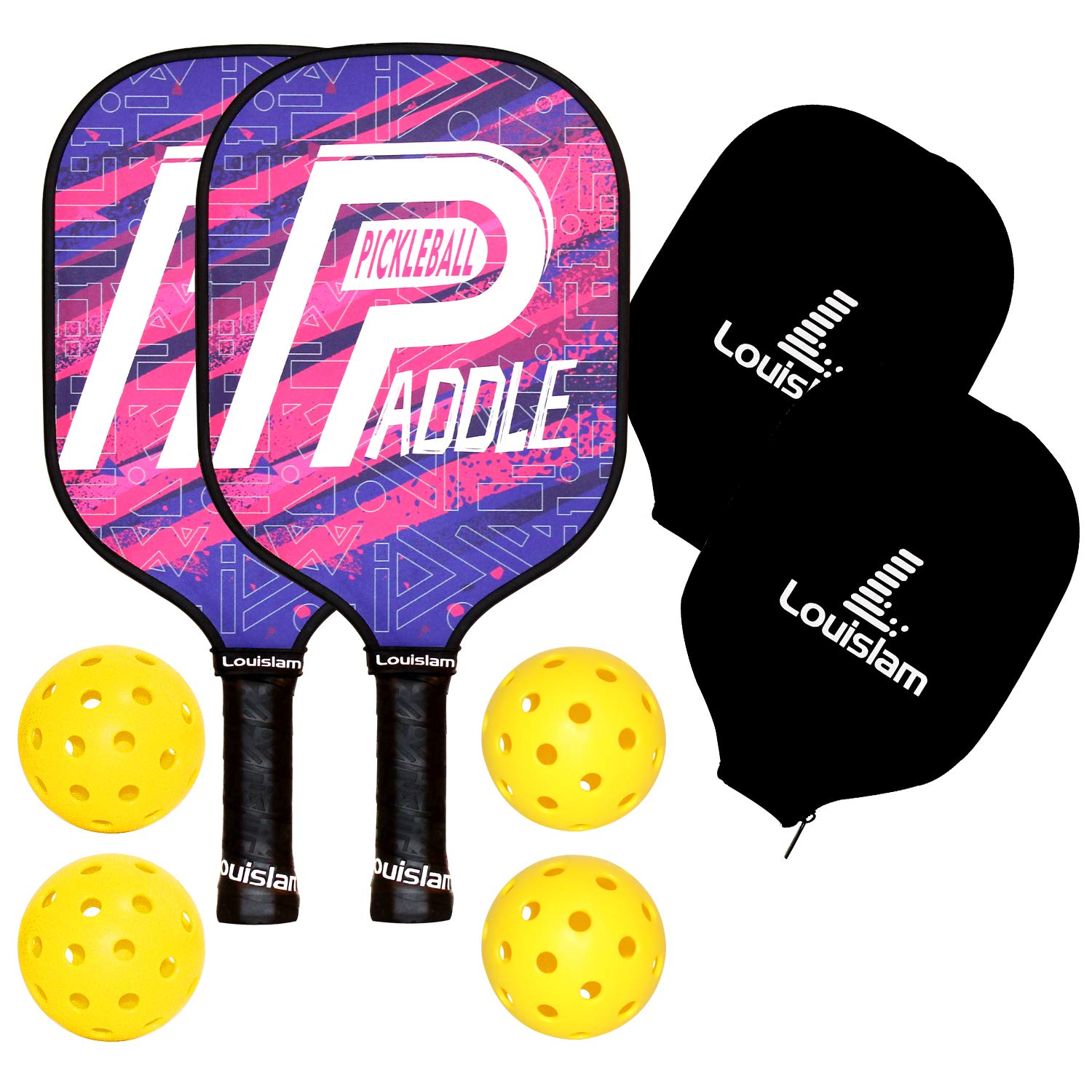 Buy Louislam Pickleball Paddles Graphite Pickleball Paddle Set of 2