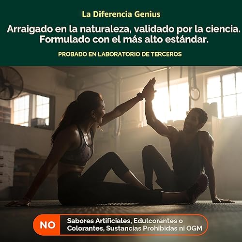 Miniatura 8 de Genius Caffeine, píldoras microencapsuladas de liberación prolongada, suplemente para concentrarse y obtener energía todo natural, excelente
