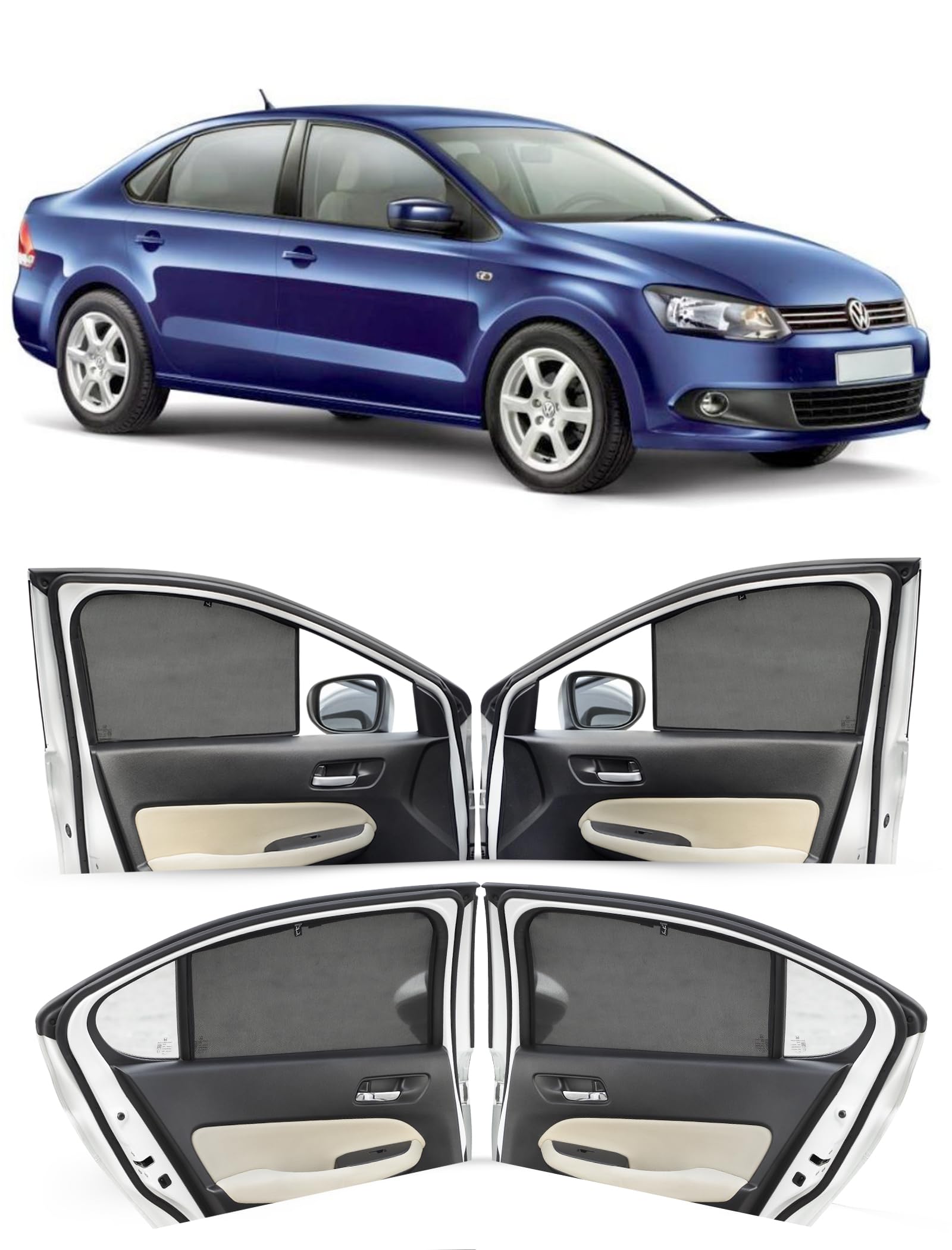 Hyundai i20 Sun Shades - UV Protection & Privacy -24