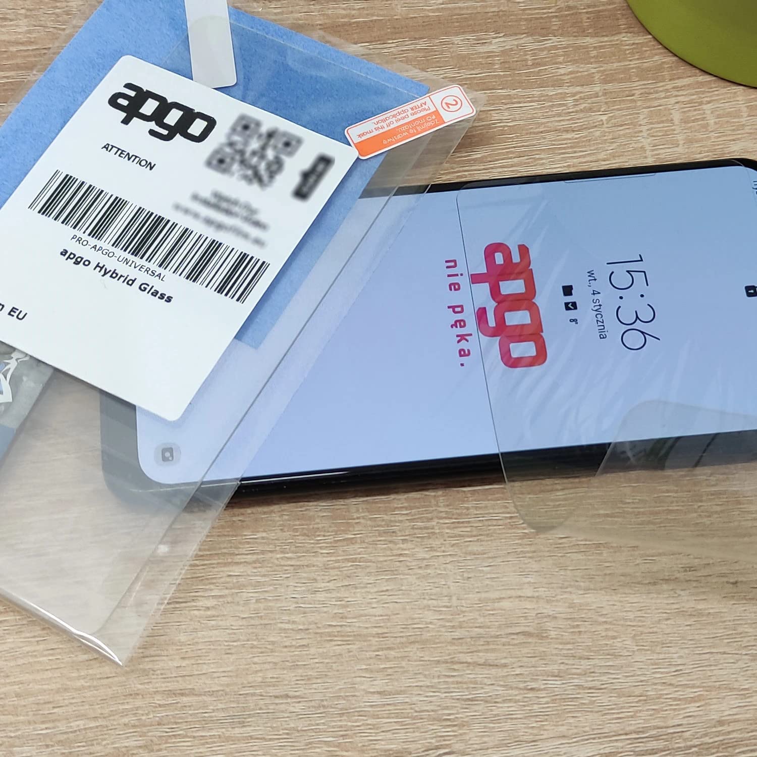 Spigen EZ FIT Glas.tR Screenprotector met applicator voor de Samsung
