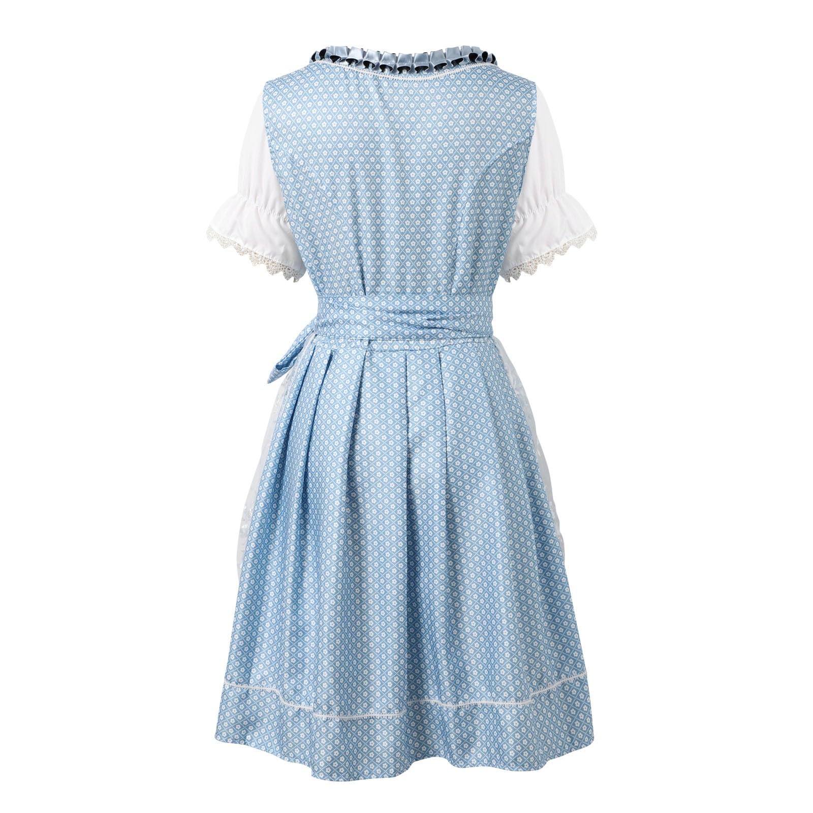 Dirndl Damen Oktoberfest Outfit Midi Dirndlkleid Trachtenkleid Schürze Drindl Trachtenrock Kleidung Dirndlkleid Spitze Knielang Festlich Dirndlschürze Schlicht Tracht Trachtenmode Kleid 2026 Neu
