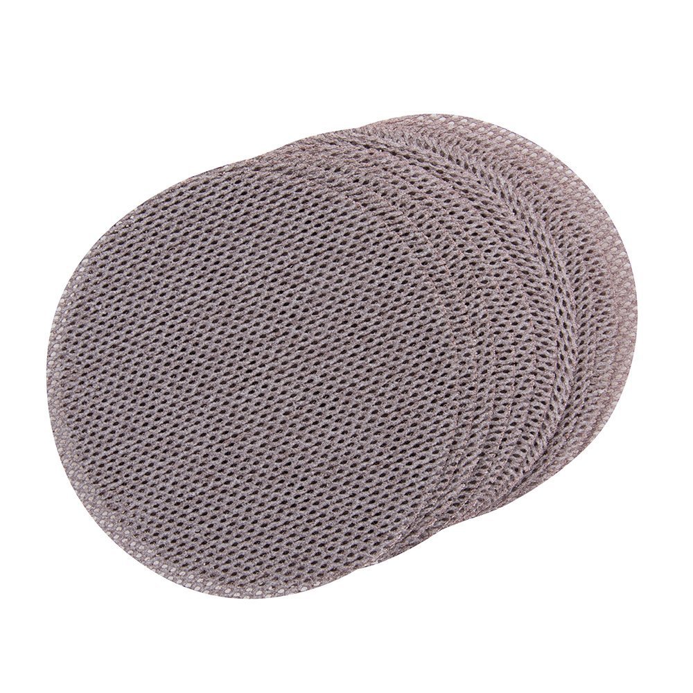 Triton Brown 240 Grit Hook And Loop Mesh Sanding Disc 125 Mm 10Pk