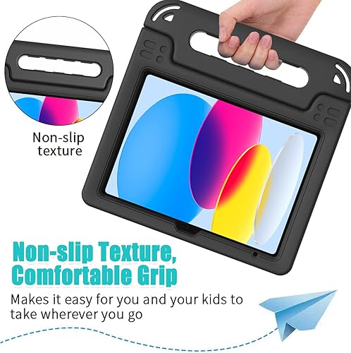 Miniatura 4 de Funda BMOUO para iPad (A16) 11 Generación 11" 2025iPad 10 Generación 10.9 Pulgadas 2022 - con Protector de Pantalla, Funda Convertible con Soporte y