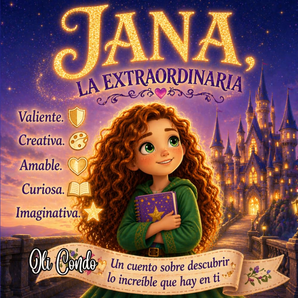 JANA, LA EXTRAORDINARIA: Un cuento infantil para fortalecer la autoestima, el amor propio y la confianza en niñas y niños