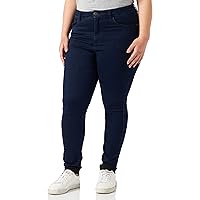 ONLY Carmakoma NOS CARAUGUSTA HW Skinny Jeans BB DBD Noos, Blu (Dark Blue Denim Dark Blue Denim)