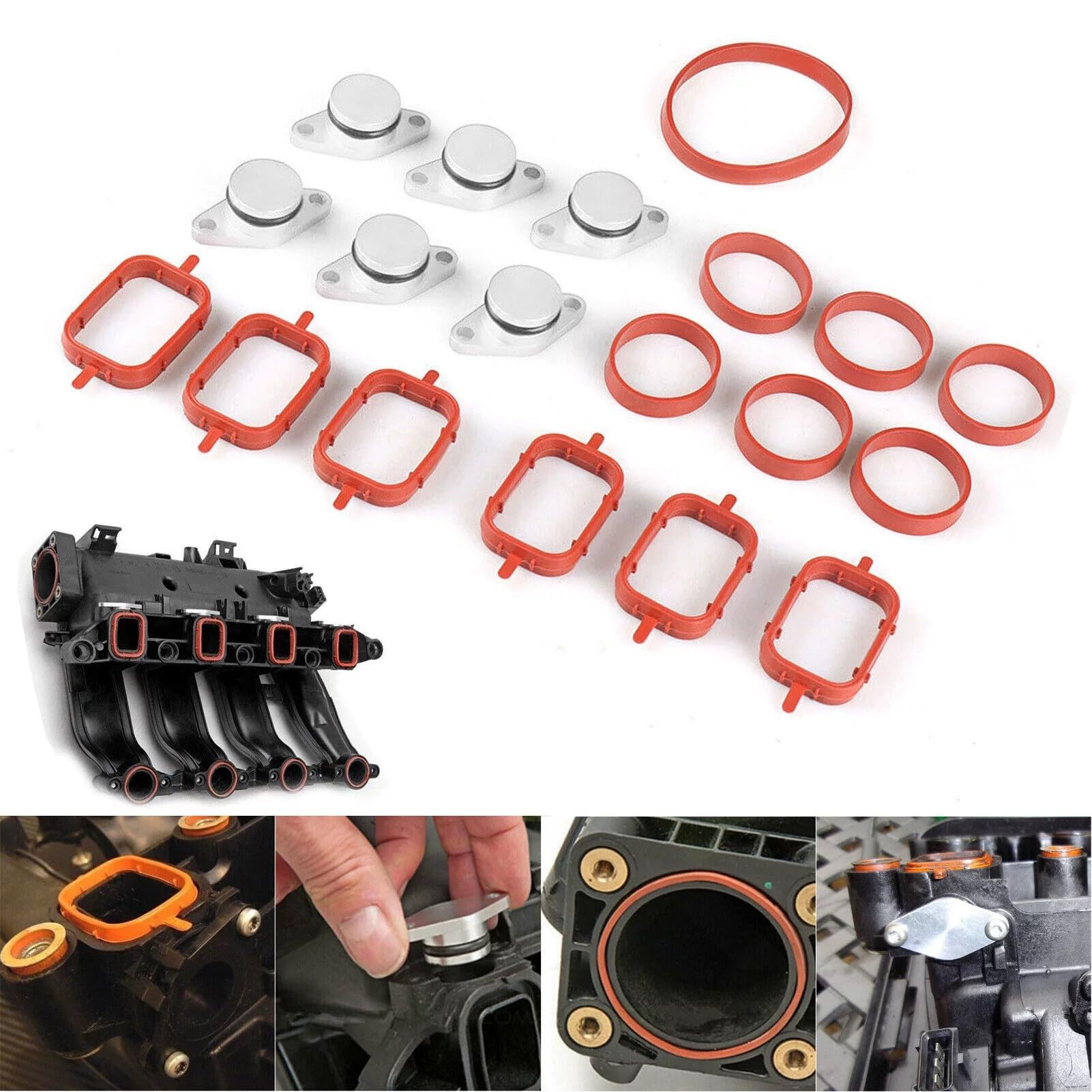 Collettore di aspirazione per motosega, realizzato con materiali di alta qualità, accessorio perfetto per motosega, per McCulloch MacCat 335 435 440