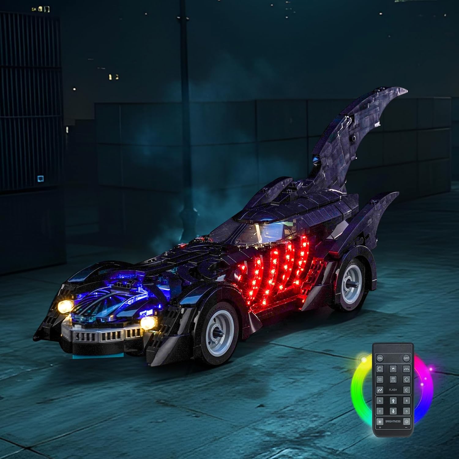 LED Lighting Compatible with Lego 76304 Forever Batmobile,Light Kit Compatible with Lego 76304,NOT Included The Model Set - JUST Lights