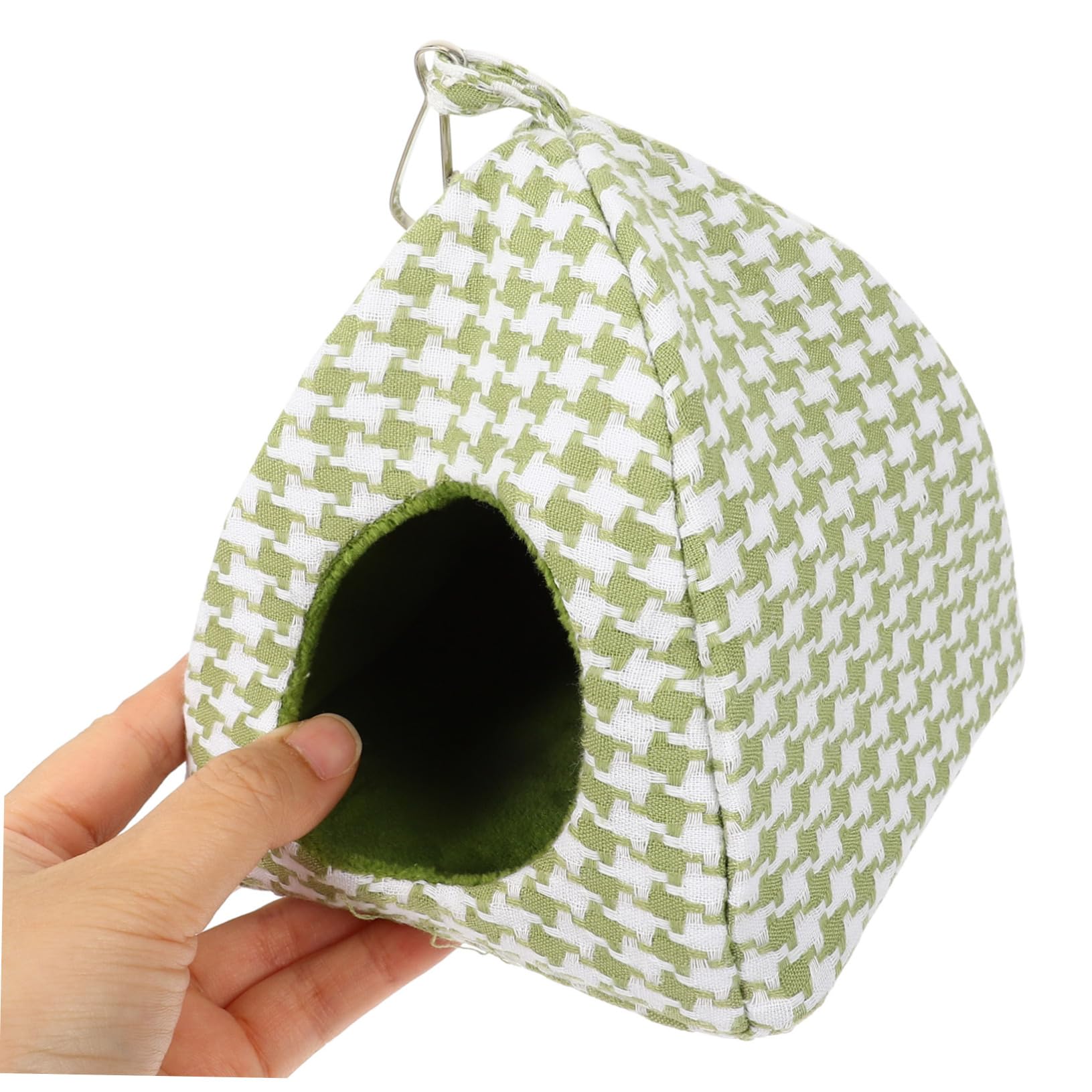 VANZACK 3 Piezas Hamaca De Nido De Pájaro Cama Colgante para Pájaros Nido De Loros De Invierno Jaula para Mascotas Cama para Dormir Cama para Periquitos Cama De La Tienda Nido De Algodón