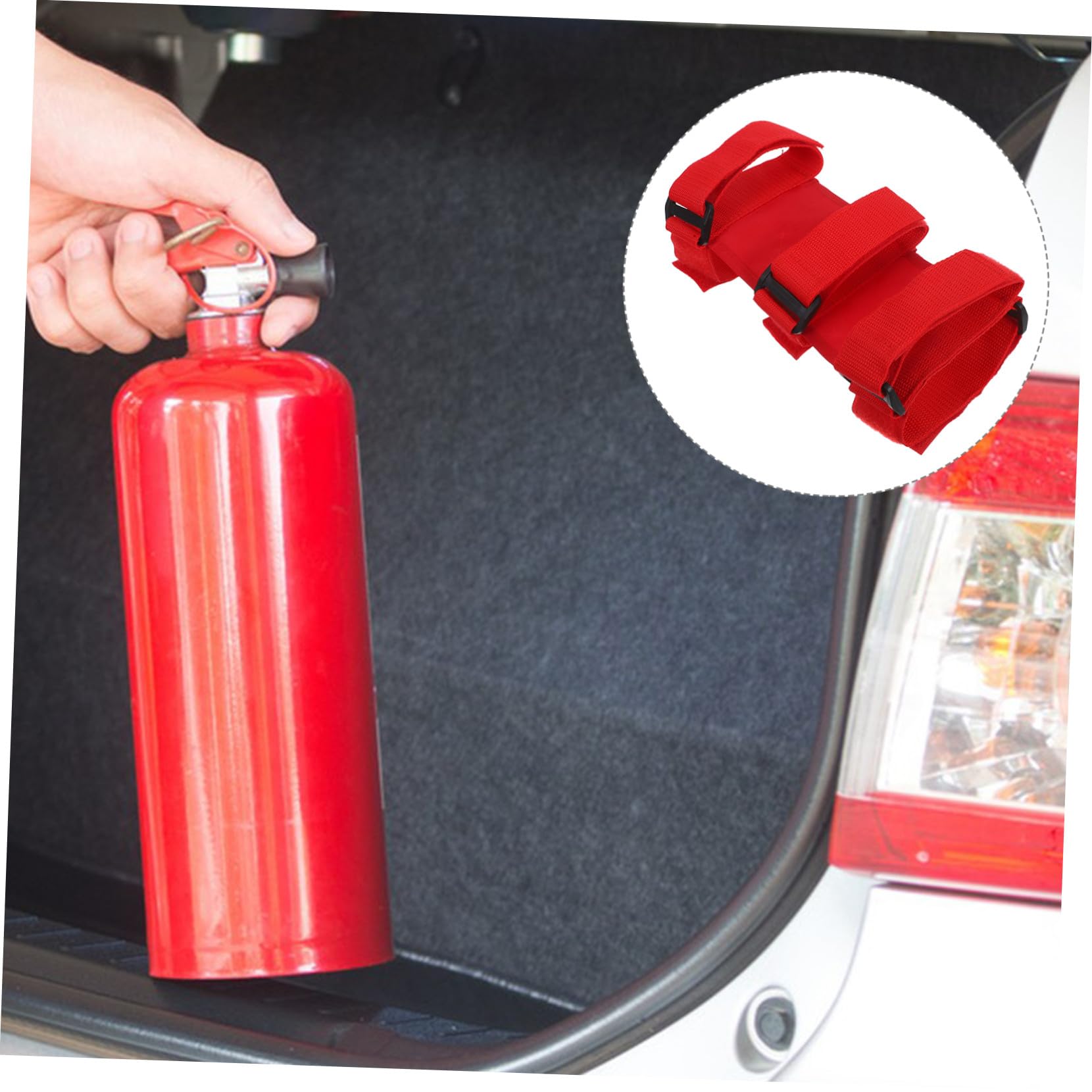 PRETYZOOM 12 Correas Para Extintor De Incendios Correa De Fijación Para Coche Vendaje