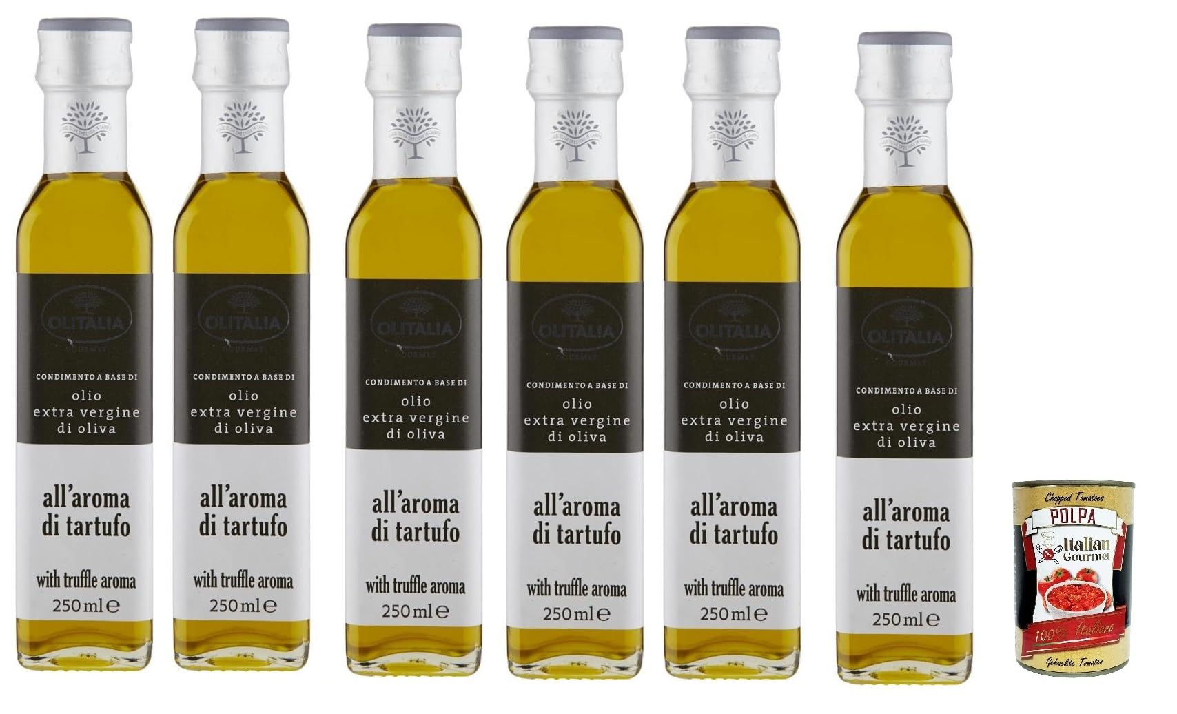 Italian Gourmet Olio Condimento Extra Vergine Tartufo Trüffelöl 6 x 250ml