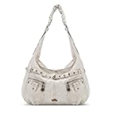 Purses for Women Large Hobo Shoulder Bags Vagen Leather Multi-Pocket Tote Bag Ladies Designer Handbags with Studs