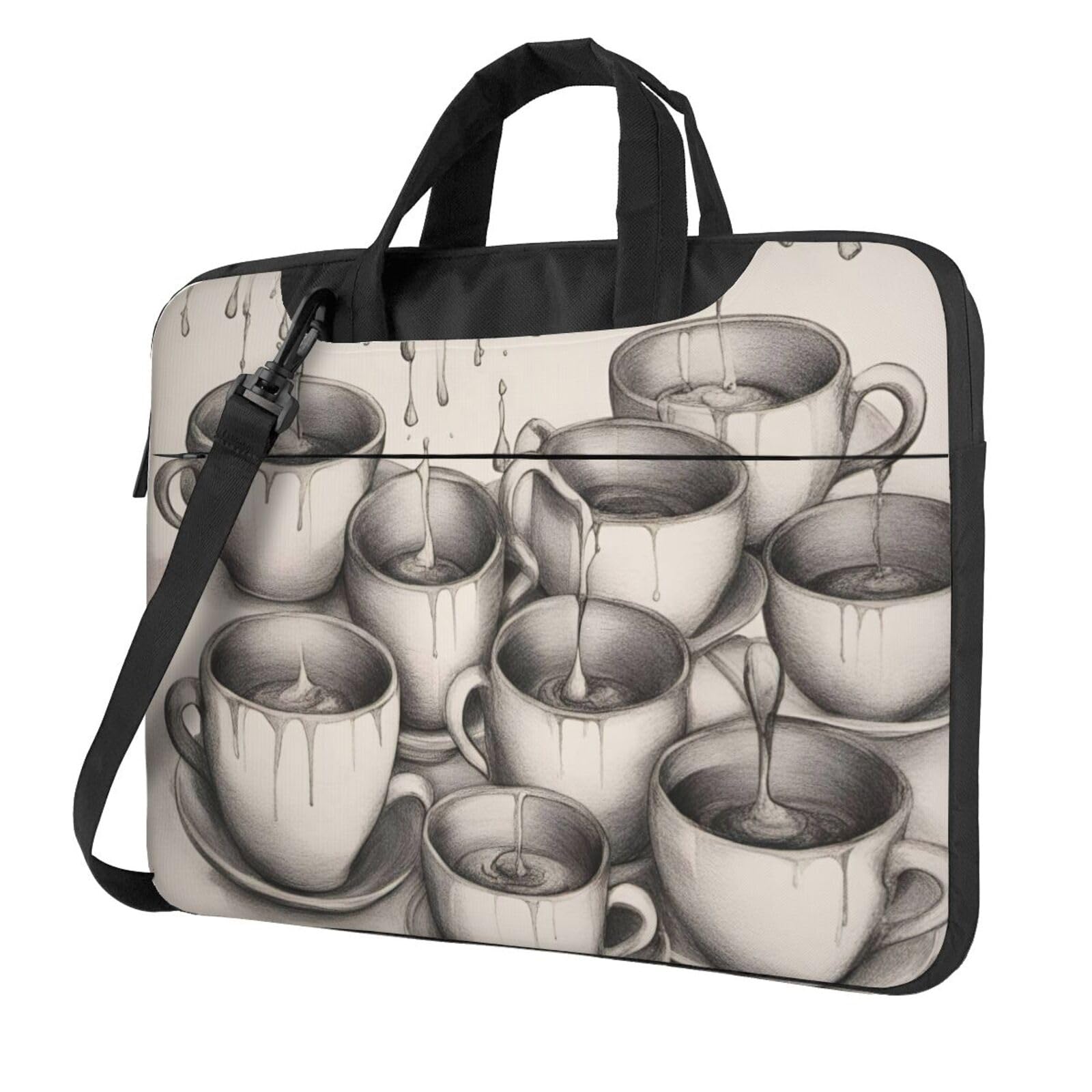 Bolsa de computadora de teteras hecha para el trabajo diario y la cafetería 8