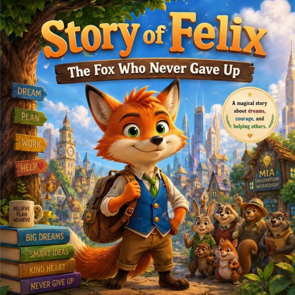 STORY OF FELIX: The Fox Who Never Gave Up