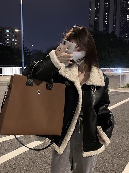ジャケット PUレザー ライダース フェイクムートン もこもこ 7177seXRDRL._AC_SY606_.jpg