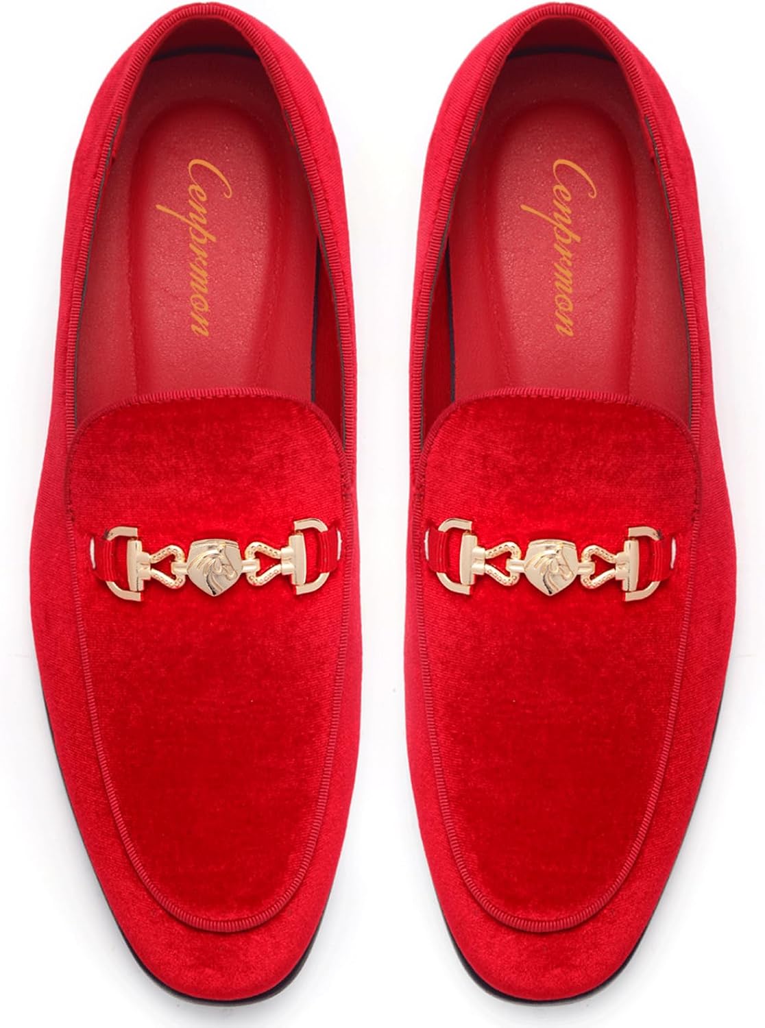 Men’s Multiple Colors Penny Slip-on Velvet Loafer Suede Tuxedo Dress Shoes Luxury Smoking Slipper Party Prom Wedding Shoes Comfortable Lightweight