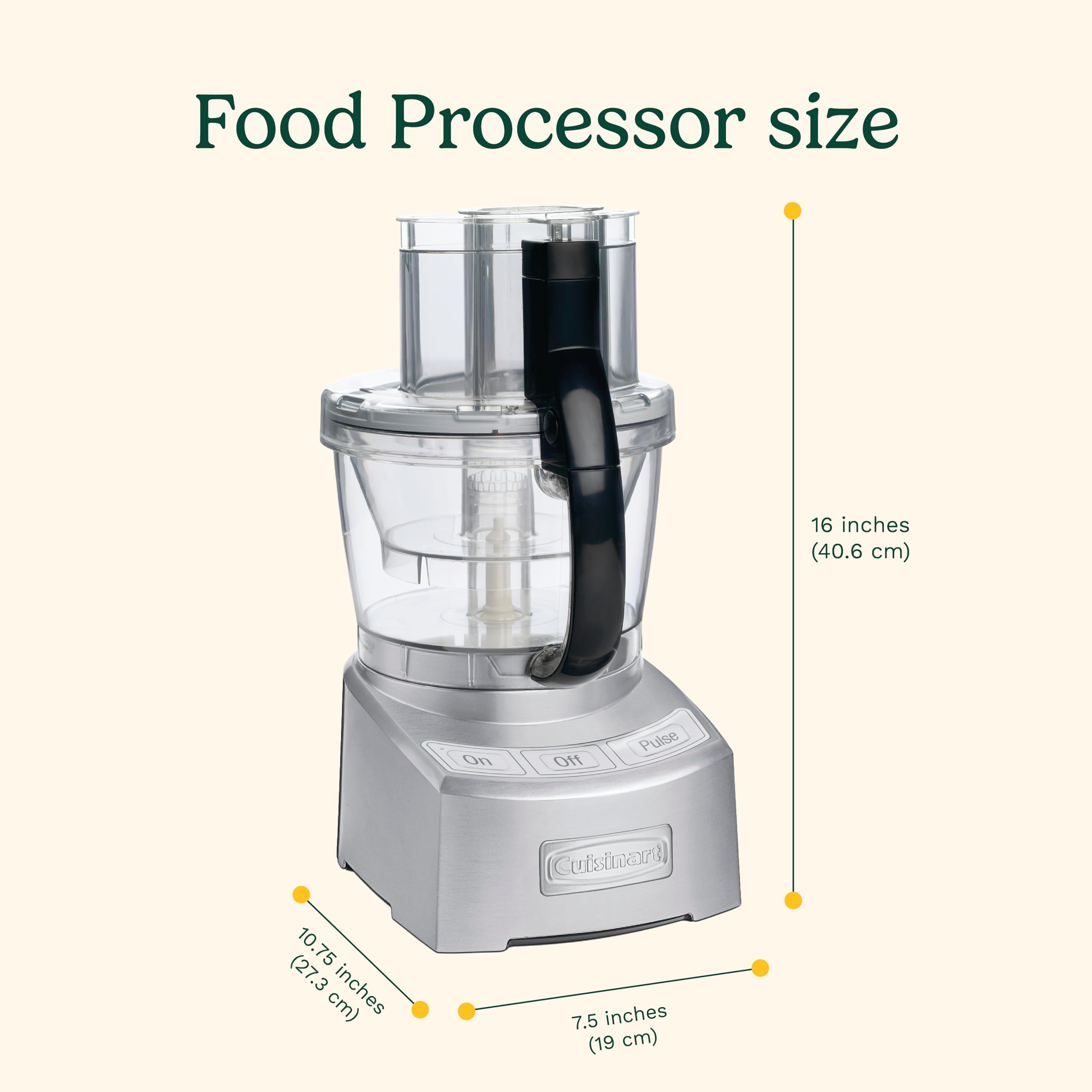 Cuisinart Elite 12-Cup Food Processor with Multiple Attachments