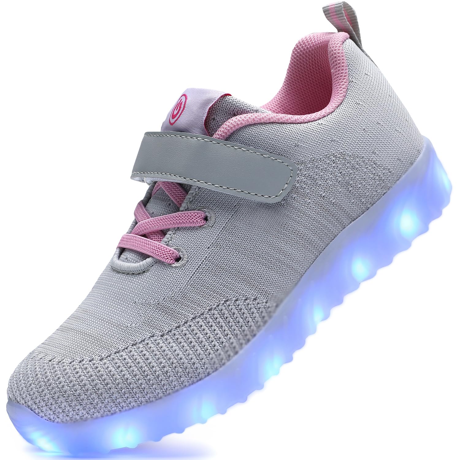 aosifu Kids luz LED hasta Zapatos Transpirable para niños niñas niños Transpirable Intermitente Zapatillas como Regalo