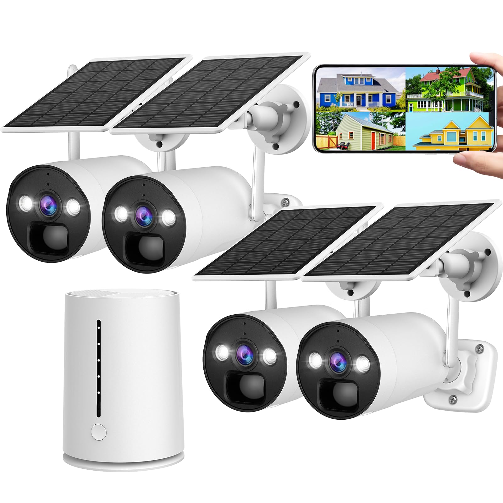 Outdoor Camera Wire Free Security Camera Solar Solar Security