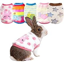 Ultra-Small Pet Winter Clothes, 5-Piece Luxuriously Soft Coral Fleece Set