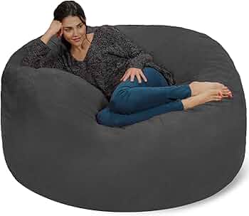 チルサック(Chill Sack) ビーズクッション　ピンク Free Shipping! Chill Sack Bean Bag Chair, Memory Foam