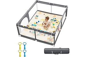Large 0-6 Months Baby Playpen 71"x59"