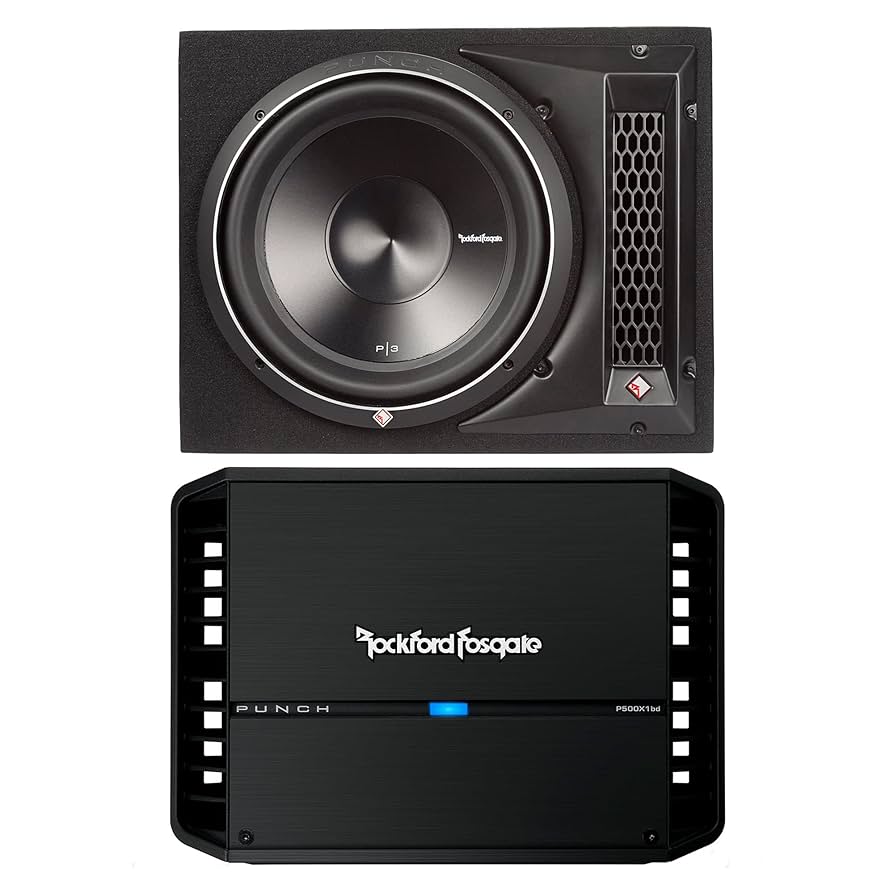 Amazon.co.jp: Rockford P3-1X12 シングル 12インチ DVC P3