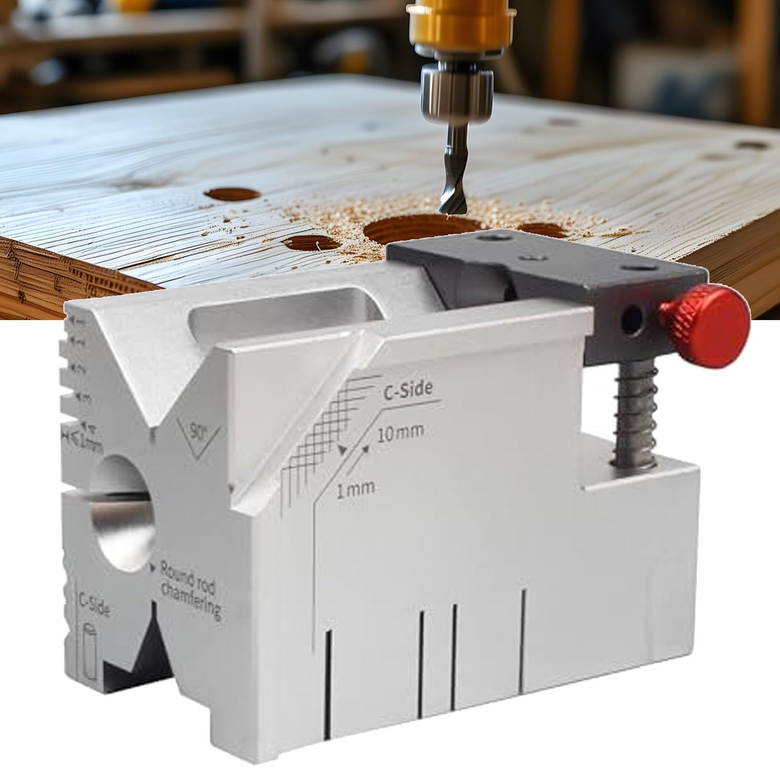 Piattaforma di Assistenza Alla Lavorazione, Piattaforma di Assistenza Al Taglio dei Modelli, Postazione di Lavoro per Foratura, Utensile da Taglio Multiangolo con Cursore