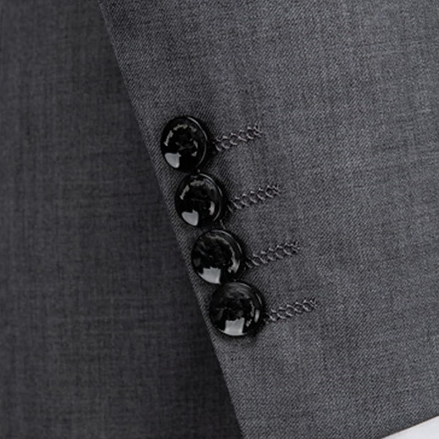 DGHM-JLMY Men Slim Collar Suit Chinese Wedding Dress Tang Jacket Suit Casual Front Button Blazer Traditional Uniform Groom