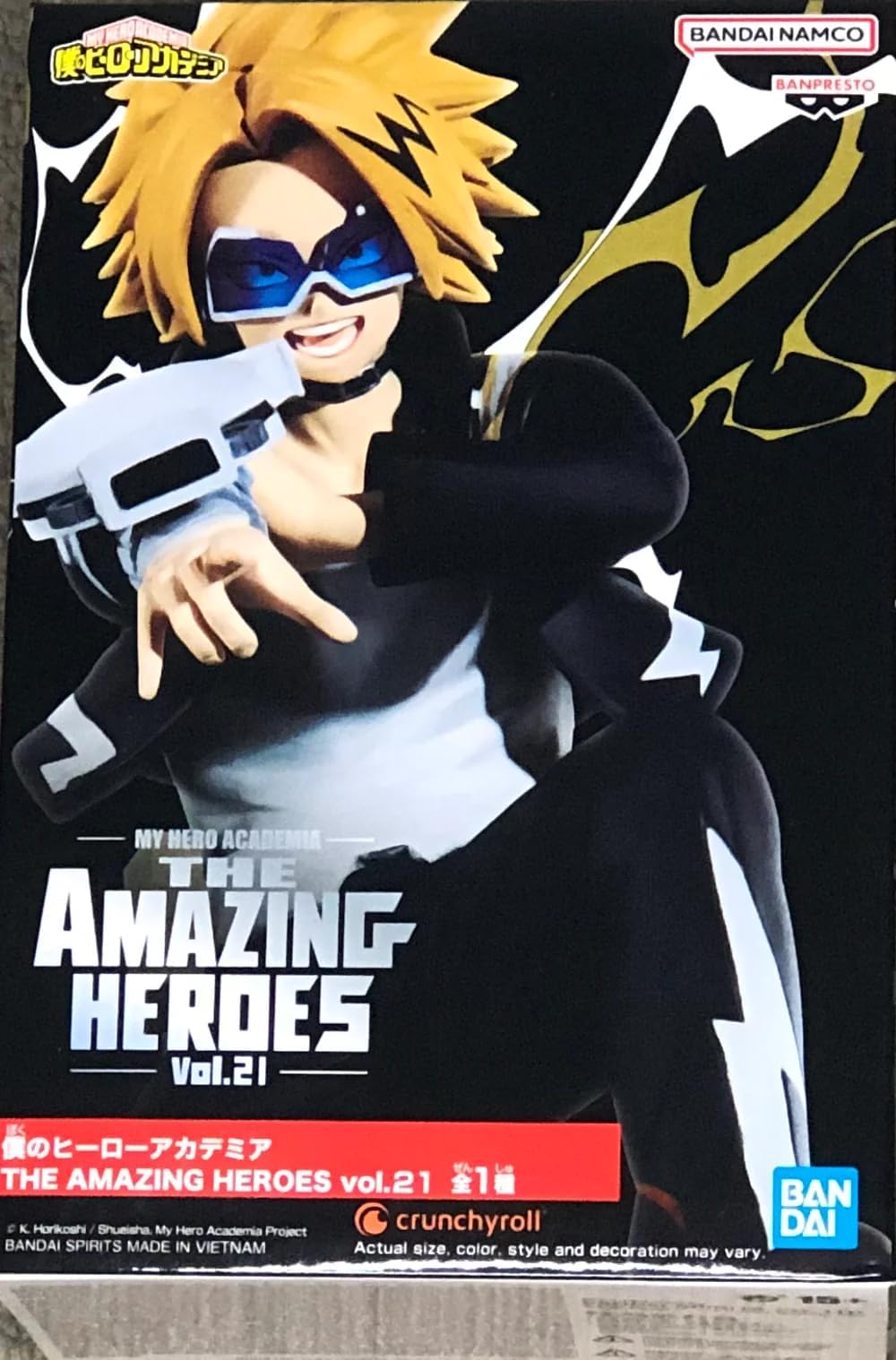 Banpresto My Hero Academia Denki Kaminari The Amazing Heroes Vol. 21 Figure