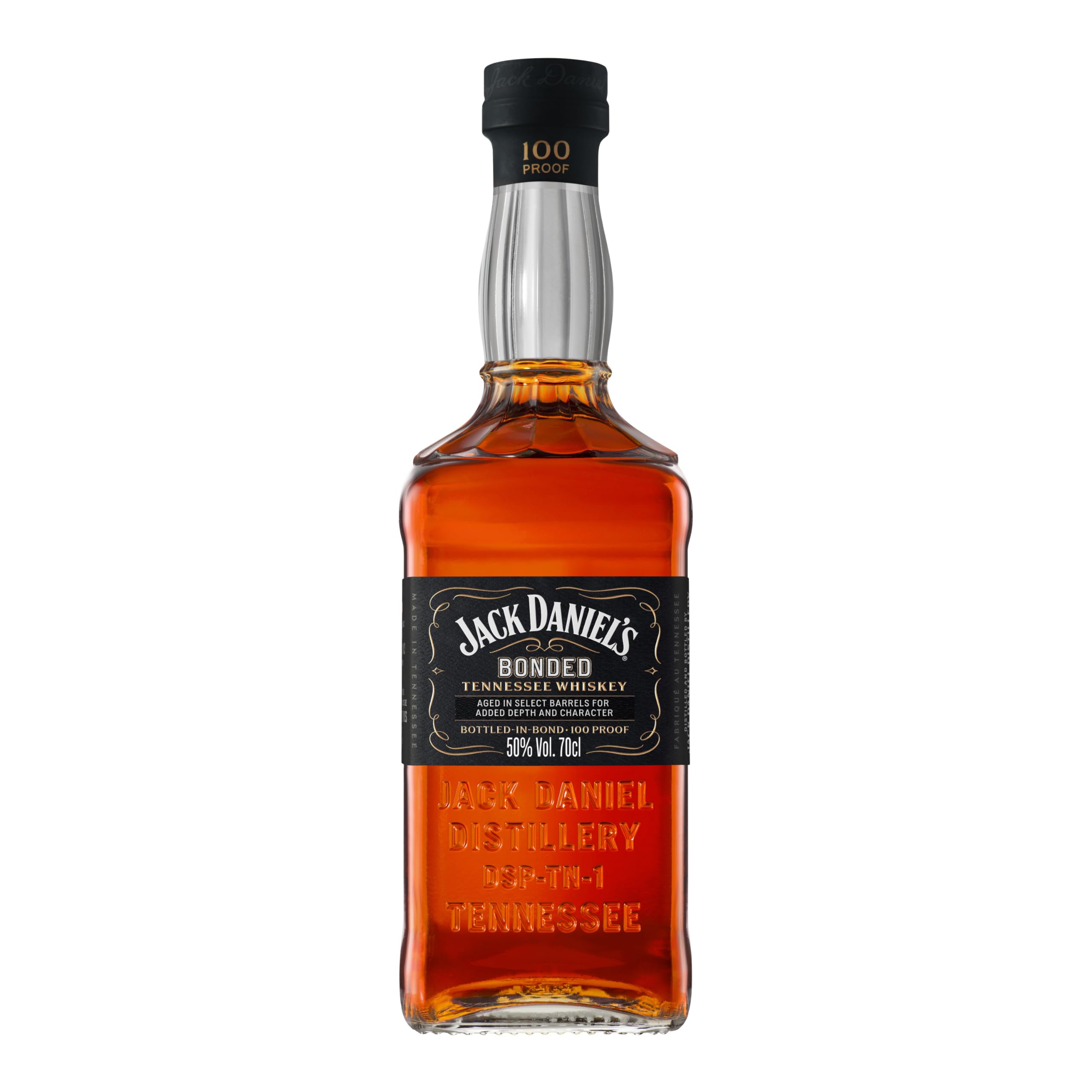 Jack Daniel’s Bonded - Tennessee Whiskey - Geschenkempfehlung - Dunkelbrauner Zucker, Obst und Eichenholz - 0.7L/ 50% Vol.