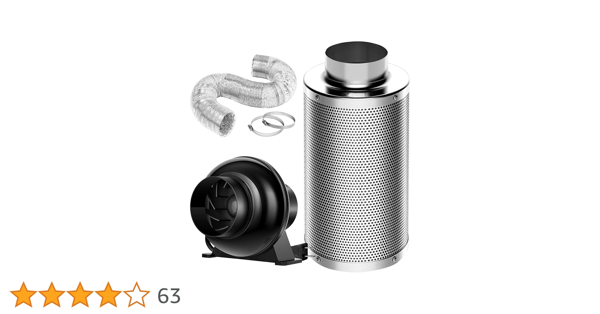 Amazon.co.jp: VIVOSUN グロウテント換気システムキット D4 4インチ Amazon.co.jp: VIVOSUN グロウテント換気システムキット D4 4インチ