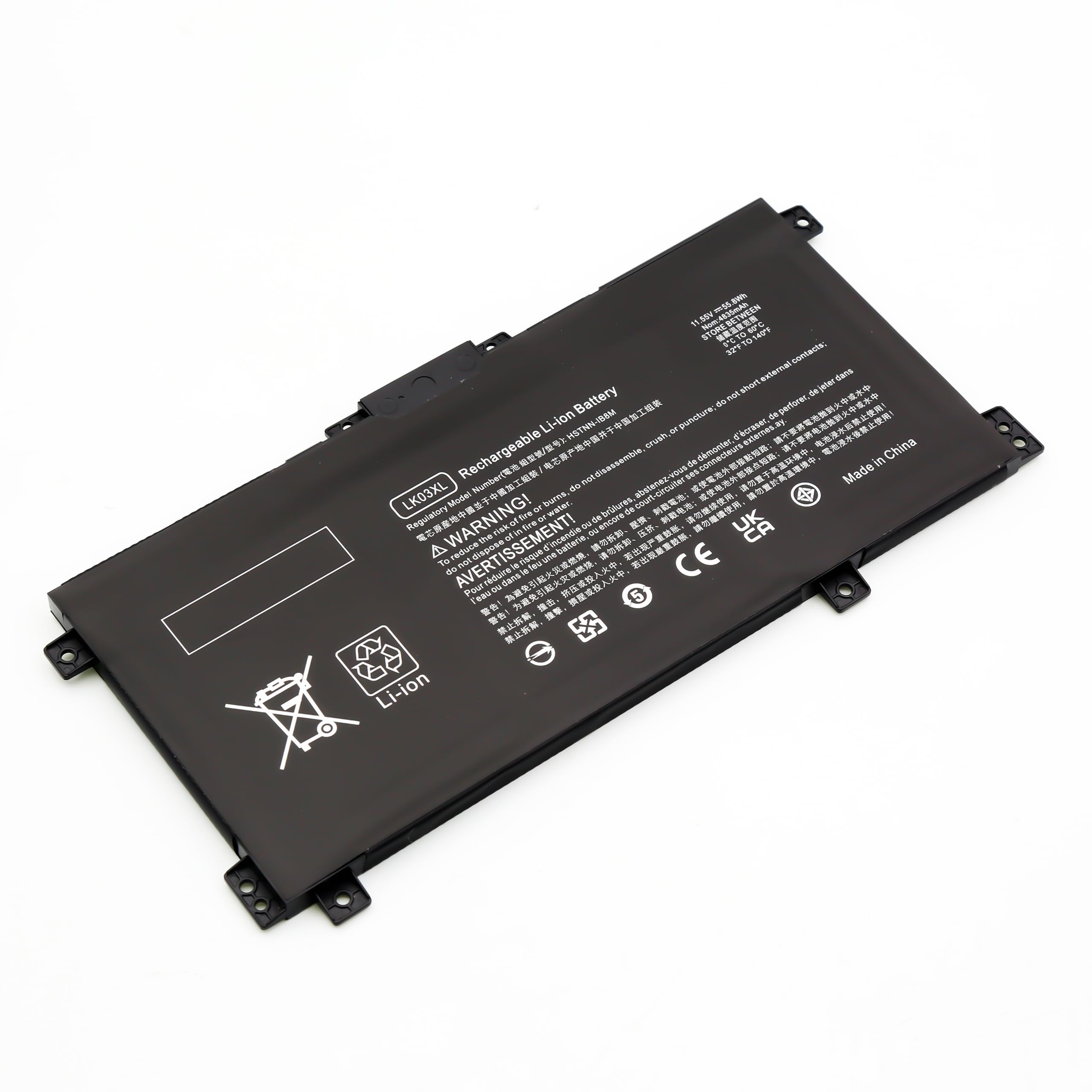 BLESYS Batterie pour HP Envy X360 17-ce1002nf 15-cn0004nf 15-cn0009nf 15-bp120nf 17-bw0xxx 15-cn0xxx 17-ce0xxx 15-bp0xx 15-bp1xx 15-CN 17-ae 17-ce 15-BP 15-CP 15-CR