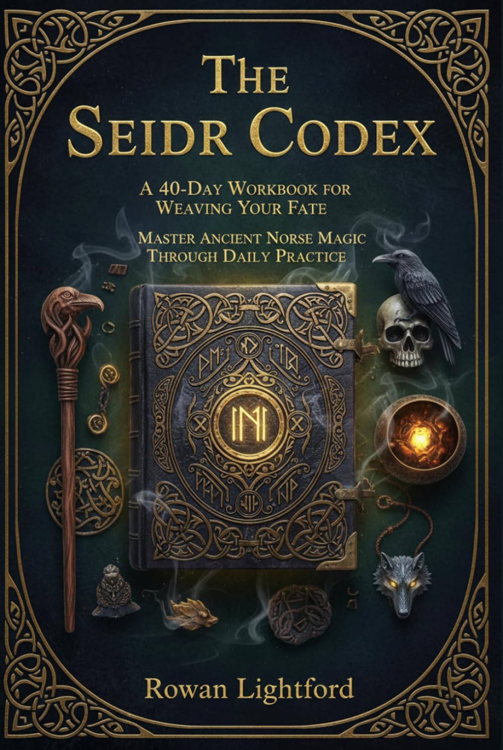 The Seidr Codex: A 40-Day Workbook for Weaving Your Fate: Master Ancient Norse Magic Through Daily Practice