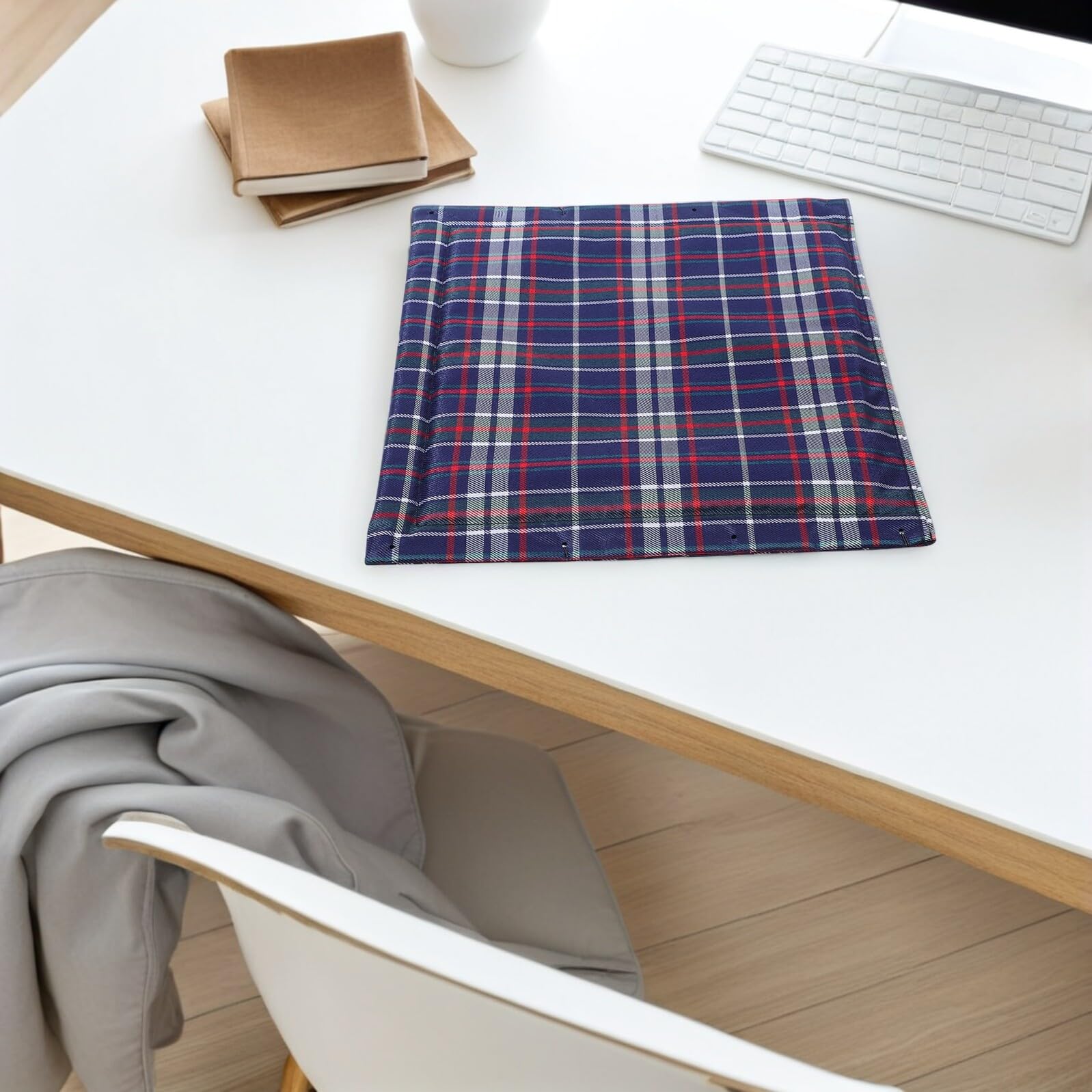 VALICLUD 2 Cojines para Silla de Ruedas para Personas Mayores Cojín Grueso de Tela Oxford Transpirable Antideslizante Asiento Cómodo y Resistente para Uso Clínico y Familiar