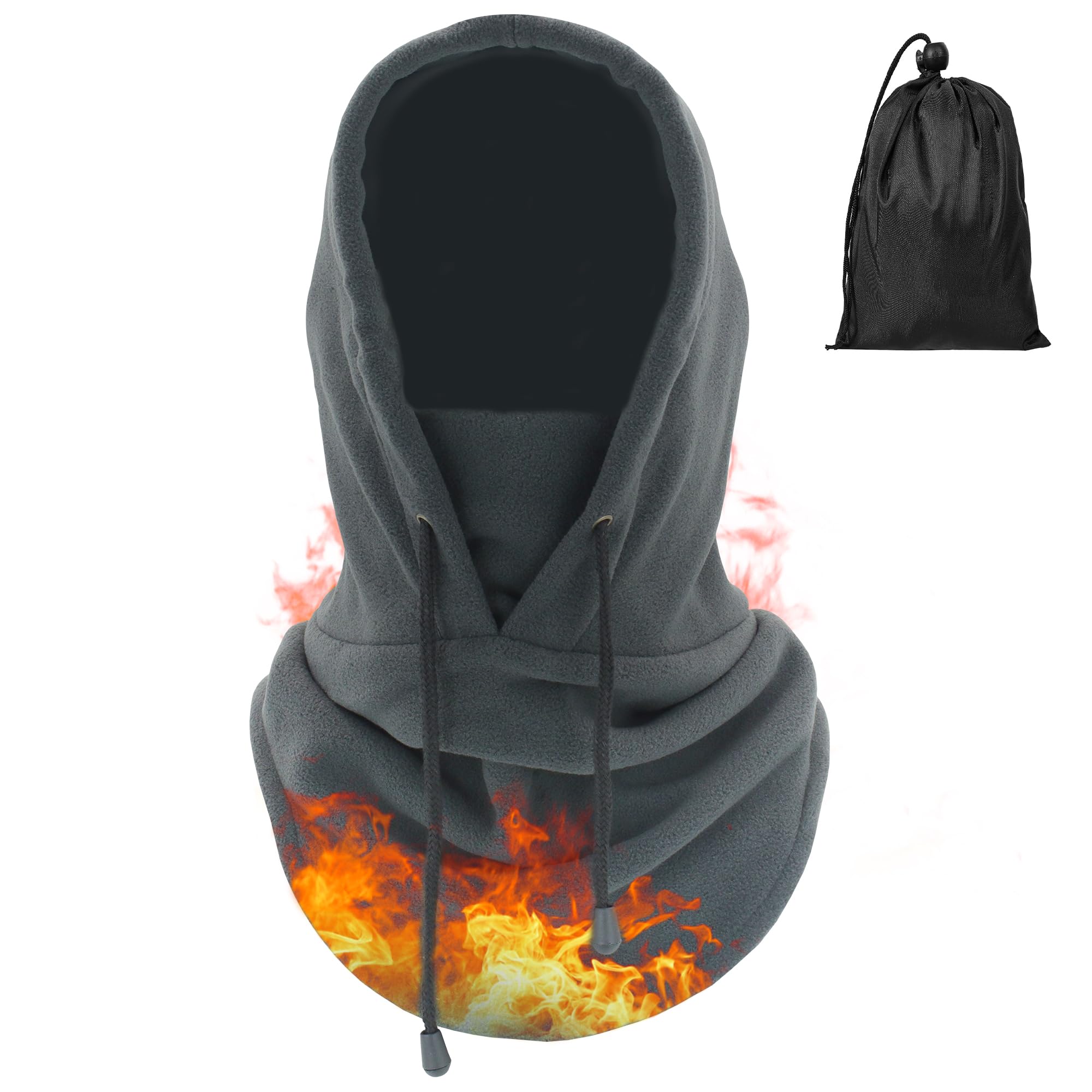 Face Masks Balaclavas Thermal Windproof Ski Mask Cold Weather Elastic for Cycling Climbing Working Construction