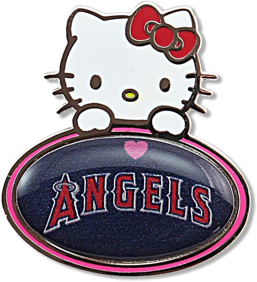 MLB Los Angeles Angels Hello Kitty Peeking Pin