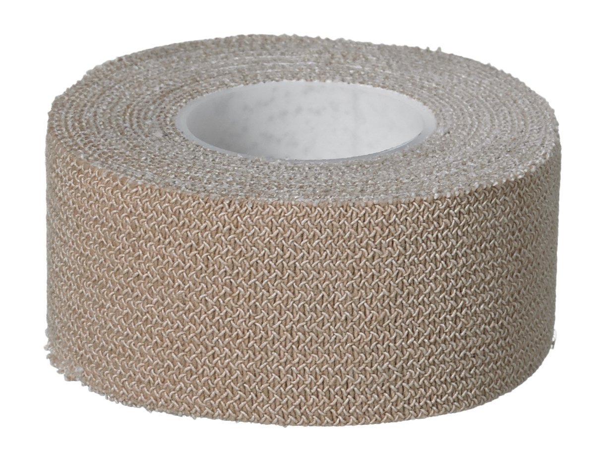 Vulkan Meditex Elastic Adhesive Bandage Tape, Strong Athletic Strapping Tape for Joint Support, Comfortable Sports, Rugby, and Football Tape for Stabilisation and Immobilisation, 2.5 cm x 4.5 m, Flesh